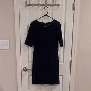 Dark Navy Tahari Arthur Levine Dress, Size 4